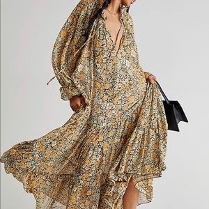 NWT Free people feeling groovy floral dress S